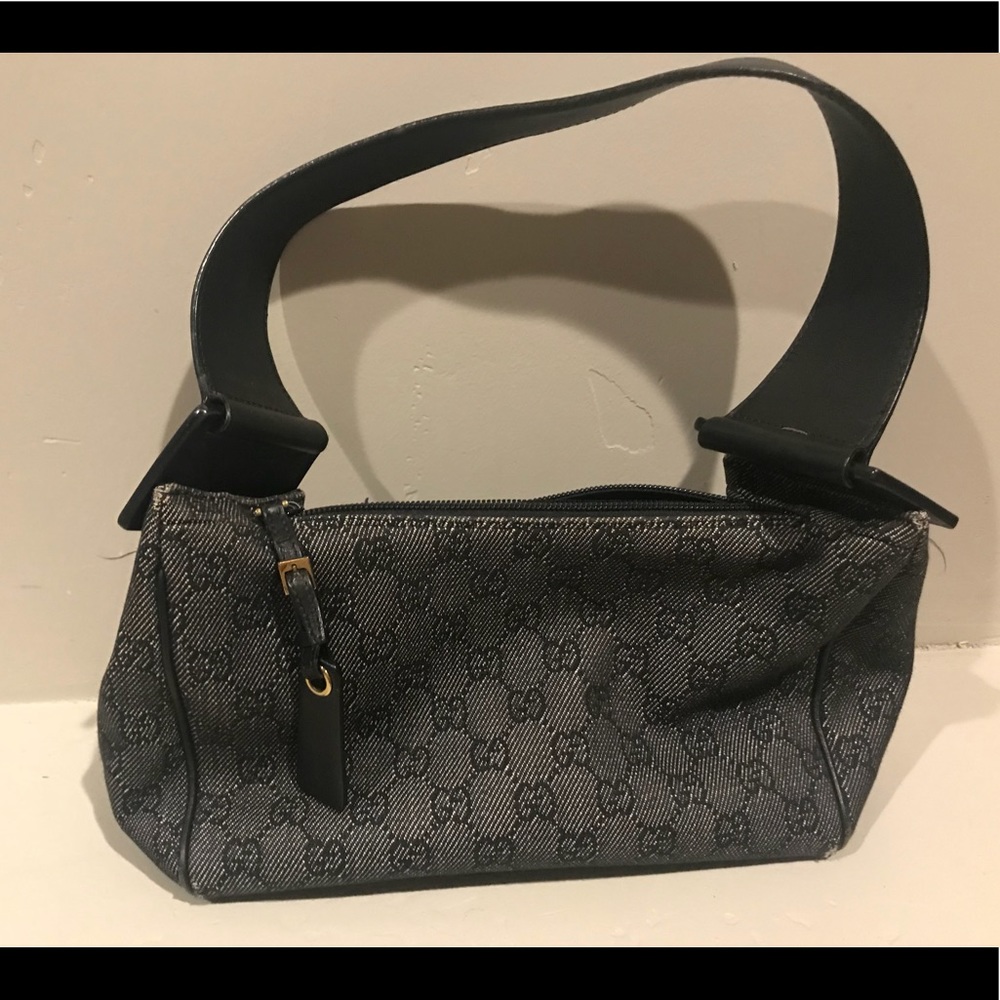 Authentic Gucci gray purse